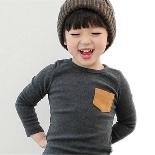 Autumn Toddler Baby T-shirt For Kids Girls Long Sleeve Tees