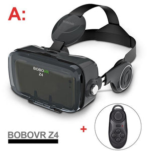 Bobovr z4 VR Box Virtual Reality Helmet Goggles 3D VR Glasses Mini Google Cardboard VR Box 2.0 BOBO VR for 4-6' Mobile Phone