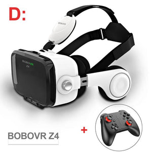 Bobovr z4 VR Box Virtual Reality Helmet Goggles 3D VR Glasses Mini Google Cardboard VR Box 2.0 BOBO VR for 4-6' Mobile Phone