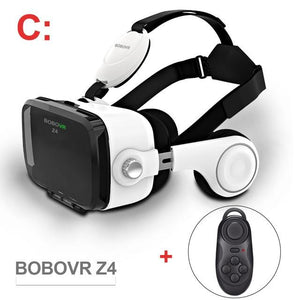 Bobovr z4 VR Box Virtual Reality Helmet Goggles 3D VR Glasses Mini Google Cardboard VR Box 2.0 BOBO VR for 4-6' Mobile Phone