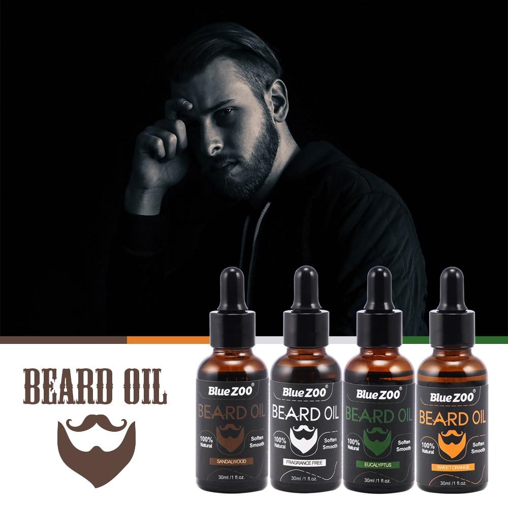 Men Moustache Cream Beard Oil Kit Beard Wax balm Hair Loss Products