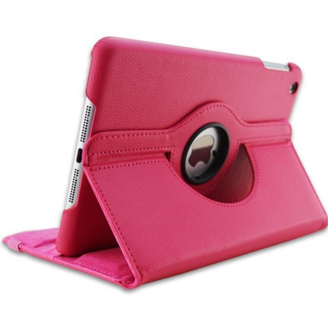 New for iPad mini 1 mini 2 mini 3 Case 360 Rotation Flip Stand A1432 A1454 Protective 7.9'' Casefor iPad mini 1 2 3 Smart Cover