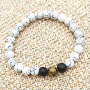 8mm Beads 7 Chakra Healing Balance Bracelet for Men Women Reiki Prayer