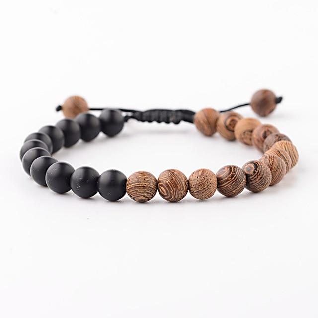 8mm New Natural Wood Beads Bracelets