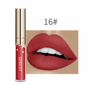 24 Color Matte Waterproof Red Lip Gloss Mate Makeup Long Lasting Lipsticks