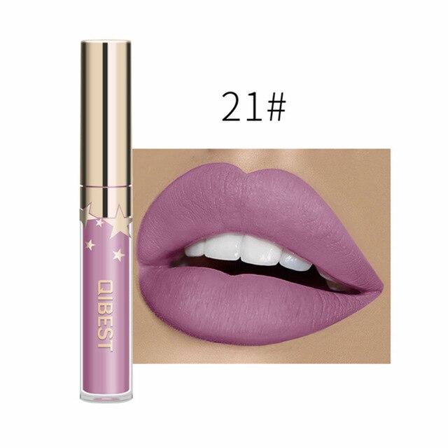 24 Color Matte Waterproof Red Lip Gloss Mate Makeup Long Lasting Lipsticks