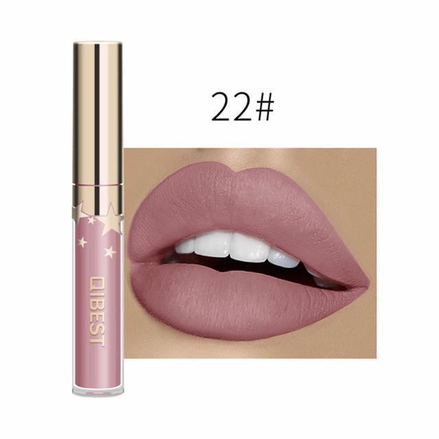 24 Color Matte Waterproof Red Lip Gloss Mate Makeup Long Lasting Lipsticks