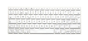 HRH Silicone Waterproof Silicone Keyboard Covers Skins Protector For Macbook Air Pro 13 15 17  for Mac book Spanish EU Version
