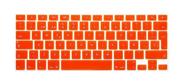 HRH Silicone Waterproof Silicone Keyboard Covers Skins Protector For Macbook Air Pro 13 15 17  for Mac book Spanish EU Version