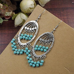 Fashion Women Jewelry Wholesale Vintage Tibetan Silver Long Section dangler