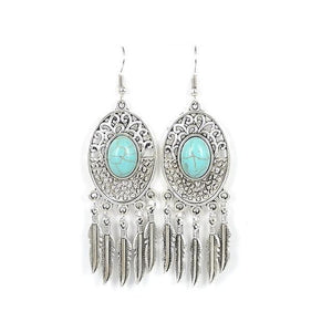 Fashion Women Jewelry Wholesale Vintage Tibetan Silver Long Section dangler