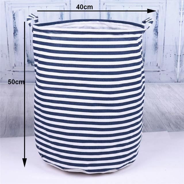 Folding Laundry Storage Basket for Toys Geometry Storage Barrel Standing Clothing Storage Bucket Laundry Organizer Holder Pouch