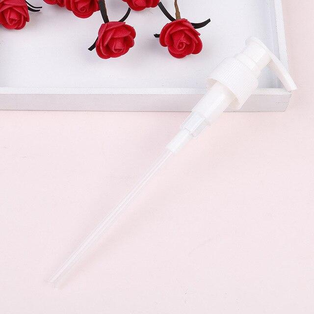 1Pc Plastic Soap Pump Liquid Lotion Gel Dispenser Replacement Jar Tube Tool Gold Silver