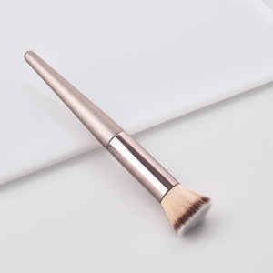 Luxury Champagne Makeup Brushes Set (Foundation Powder , Blush , Eyeshadow , Concealer)