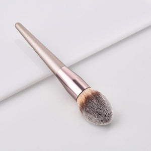 Luxury Champagne Makeup Brushes Set (Foundation Powder , Blush , Eyeshadow , Concealer)