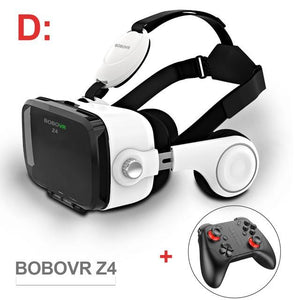 Bobovr Z4 VR Box 3D Glasses Virtual Reality Mini Google Cardboard Helmet VR Glasses Headsets BOBO VR for 4-6 inch Mobile Phone