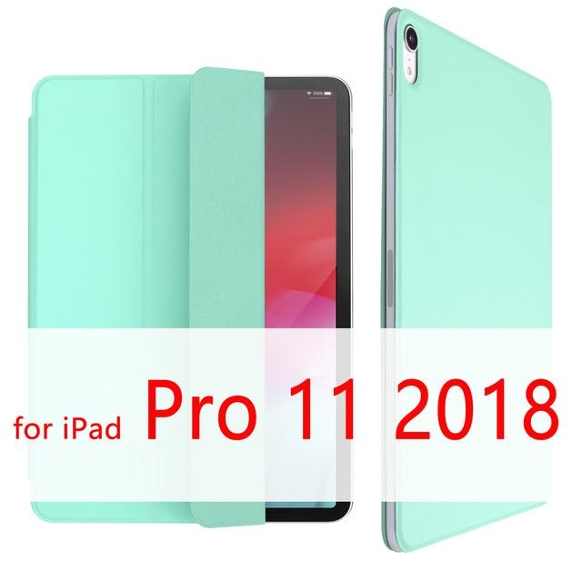 For iPad Pro 11 Case for iPad Pro 12.9 2018 Funda Magnetic Ultra Slim Smart Cover for iPad 11 inch Case Support Wireless Charge