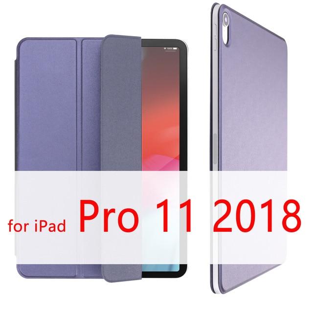 For iPad Pro 11 Case for iPad Pro 12.9 2018 Funda Magnetic Ultra Slim Smart Cover for iPad 11 inch Case Support Wireless Charge