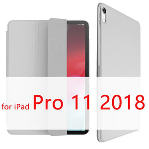 For iPad Pro 11 Case for iPad Pro 12.9 2018 Funda Magnetic Ultra Slim Smart Cover for iPad 11 inch Case Support Wireless Charge