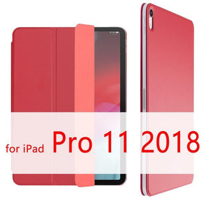 For iPad Pro 11 Case for iPad Pro 12.9 2018 Funda Magnetic Ultra Slim Smart Cover for iPad 11 inch Case Support Wireless Charge