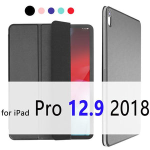 For iPad Pro 11 Case for iPad Pro 12.9 2018 Funda Magnetic Ultra Slim Smart Cover for iPad 11 inch Case Support Wireless Charge