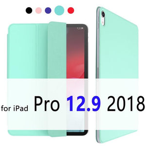 For iPad Pro 11 Case for iPad Pro 12.9 2018 Funda Magnetic Ultra Slim Smart Cover for iPad 11 inch Case Support Wireless Charge