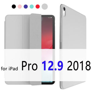 For iPad Pro 11 Case for iPad Pro 12.9 2018 Funda Magnetic Ultra Slim Smart Cover for iPad 11 inch Case Support Wireless Charge