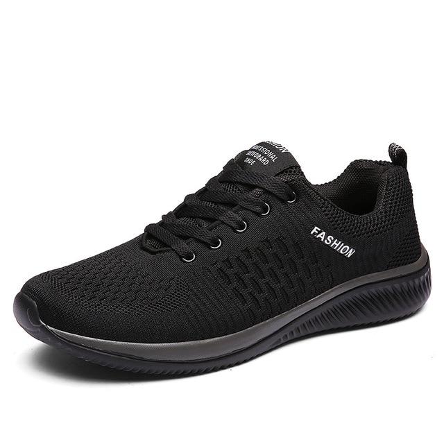 New Mesh Men Casual Shoes Lac-up Men Shoes Lightweight Comfortable Breathable Walking Sneakers Tenis Feminino Zapatos