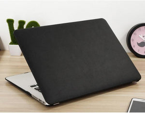 SYSTIMO PU Leather Case for Apple Macbook Pro 13 Case Air 13 11 Pro Retina 12 13.3 15 Laptop Bag Cover for Mac Book Air13 A1932