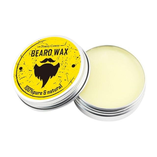 Men Beard Wax For Styling Beeswax Moisturizing Smoothing Gentlemen Beard Care