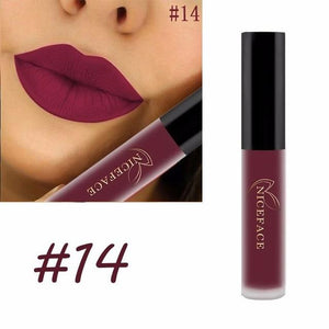 24 Color Liquid Lipstick Matte Long Lasting Makeup Lips Red Matt Nude Gloss Cosmetics