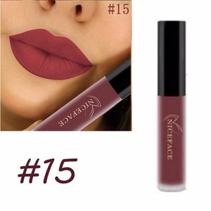 24 Color Liquid Lipstick Matte Long Lasting Makeup Lips Red Matt Nude Gloss Cosmetics