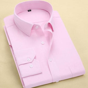 Long Sleeve Slim Brand Man Shirts Designer