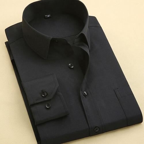 Long Sleeve Slim Brand Man Shirts Designer