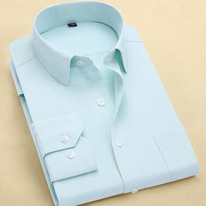 Long Sleeve Slim Brand Man Shirts Designer