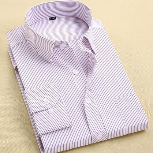 Long Sleeve Slim Brand Man Shirts Designer