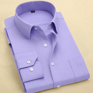 Long Sleeve Slim Brand Man Shirts Designer