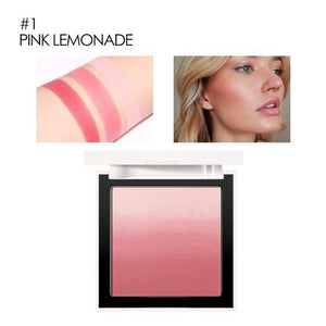 4 Colors Makeup Face blush Silky Cream Transparent Powder Ombre Blusher