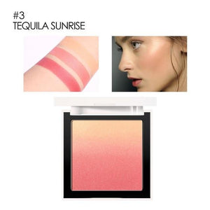 4 Colors Makeup Face blush Silky Cream Transparent Powder Ombre Blusher