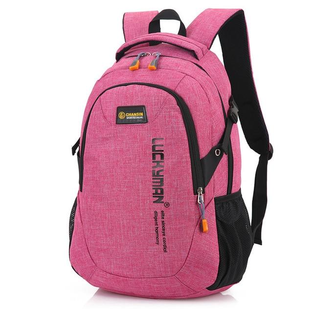 Fashion Men's Backpack Bag Male Polyester Laptop Backpack