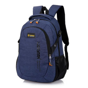 Fashion Men's Backpack Bag Male Polyester Laptop Backpack