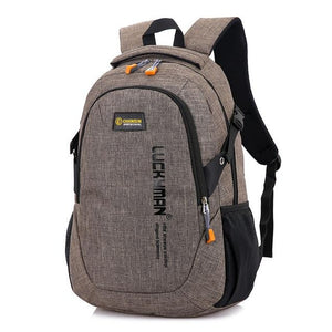 Fashion Men's Backpack Bag Male Polyester Laptop Backpack