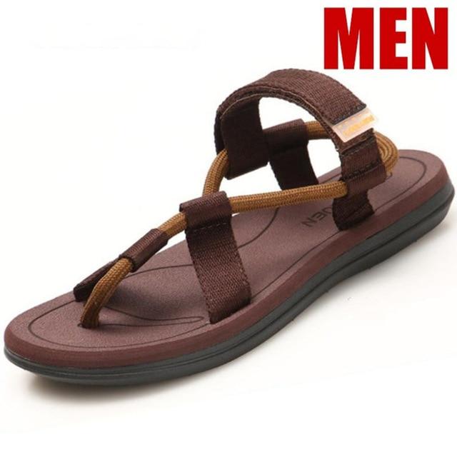 Hombre Gladiator Sandals for Male Roman Beach