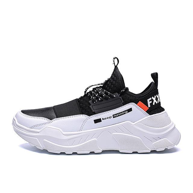 Male Lace-up Sneakers High Quality  Non Slip Comfortable Casual Shoes