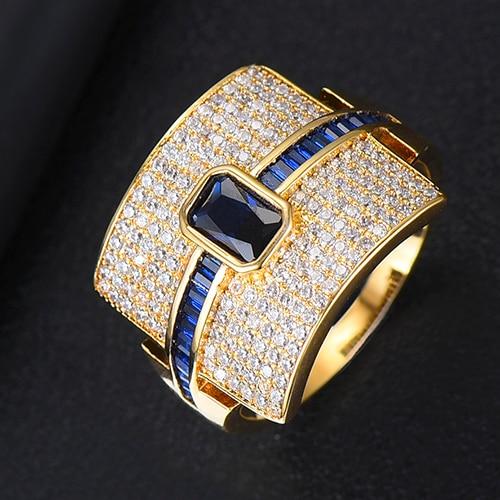 Statement Stackable Ring For Women Wedding Cubic Zircon