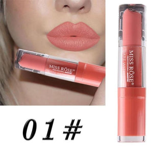 24 Color Liquid Lipstick Waterproof Long-lasting Non-stick Cup Lip Gloss