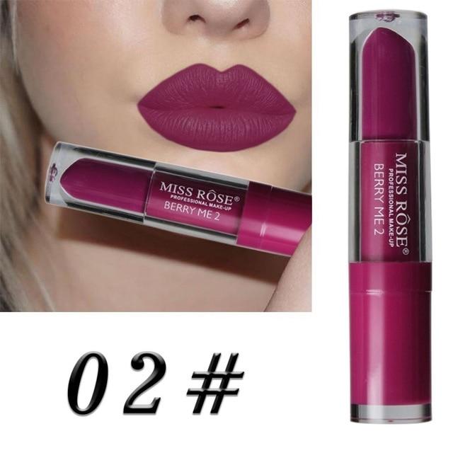 24 Color Liquid Lipstick Waterproof Long-lasting Non-stick Cup Lip Gloss