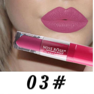 24 Color Liquid Lipstick Waterproof Long-lasting Non-stick Cup Lip Gloss