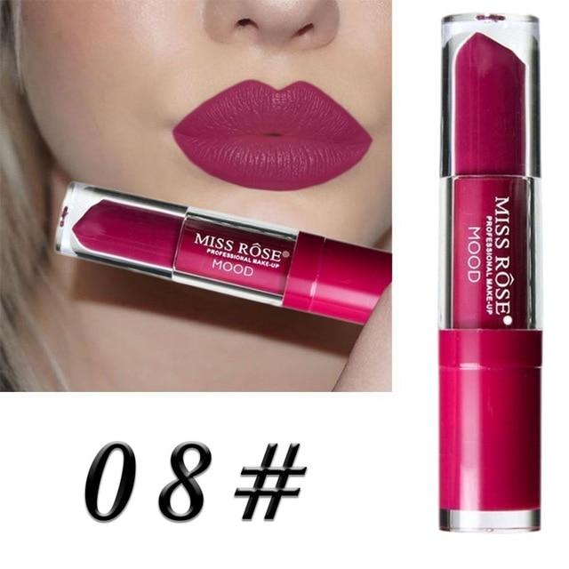 24 Color Liquid Lipstick Waterproof Long-lasting Non-stick Cup Lip Gloss