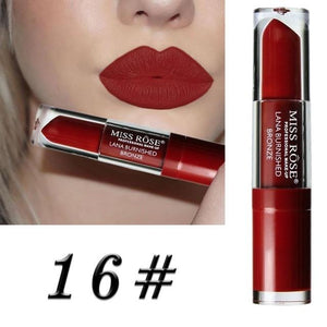 24 Color Liquid Lipstick Waterproof Long-lasting Non-stick Cup Lip Gloss